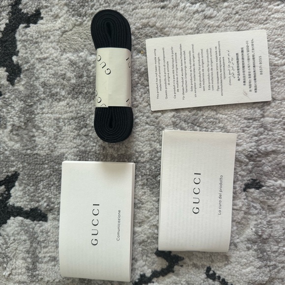 Gucci sneakers men tennis GG JACQUARD BLACK - Picture 3 of 5